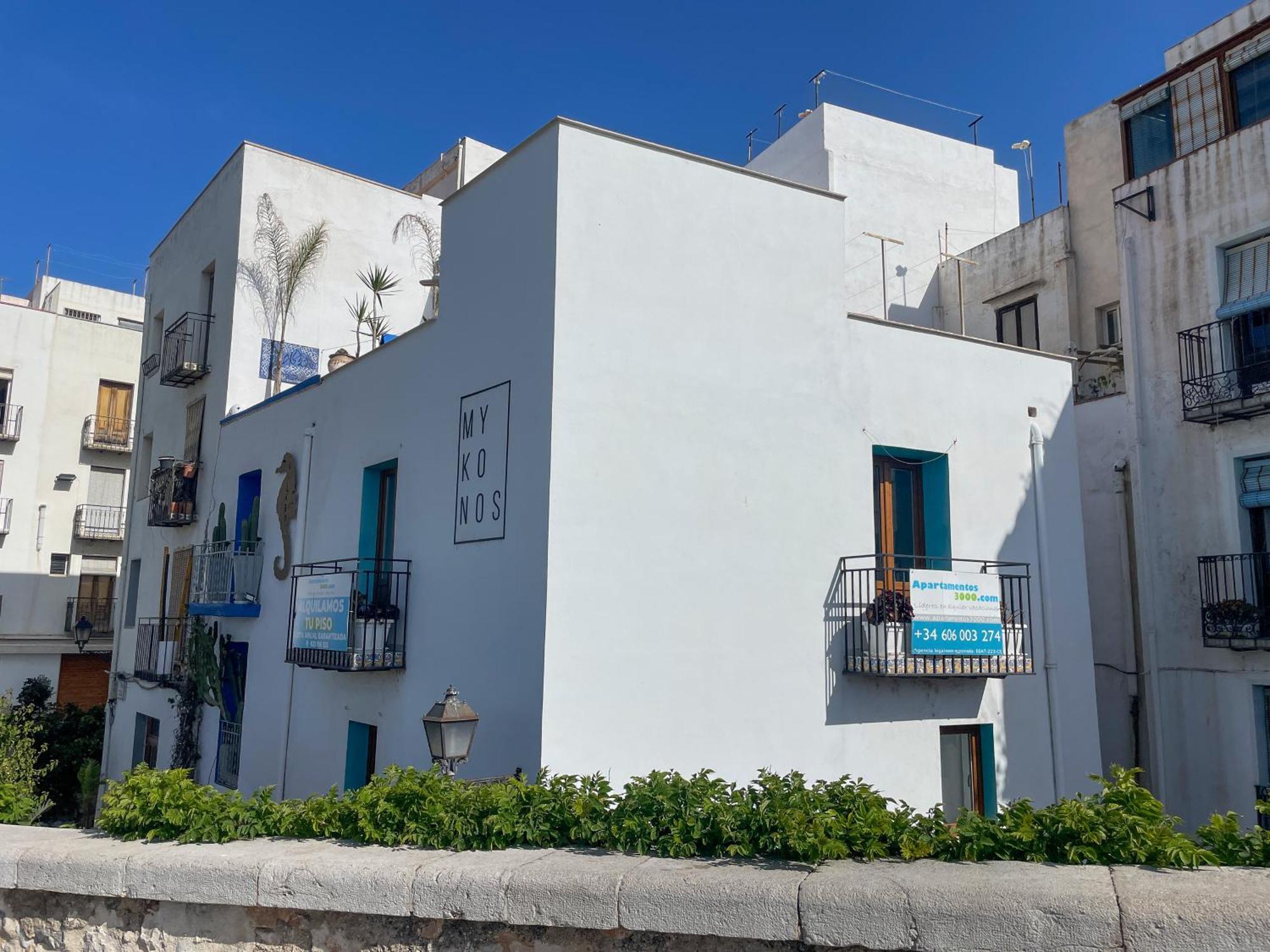 Apartamentos Mykonos 3000 Peñíscola エクステリア 写真